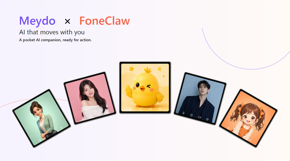 Meydo × FoneClaw: AI That Moves With You