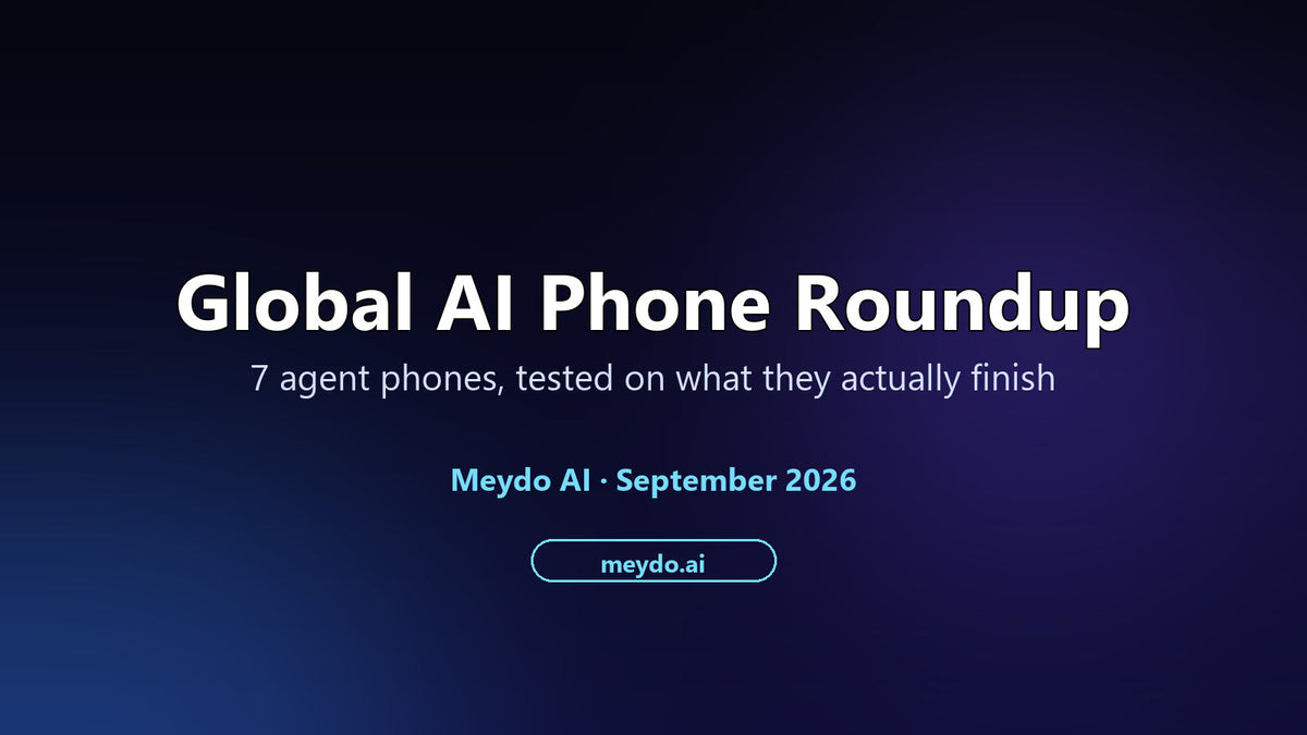 Global AI Phone Roundup — Meydo AI